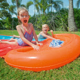 H2OGO! 18' Double Lane Water Slide – Extra Long Backyard Racing Slip & Slide