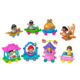 Fisher-Price Little People Disney Princess Parade Figure and Vehicle Set, 16 Pieces