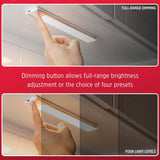 Energizer Motion-Sensing Magnetic LED Rechargeable Light Bars, 2-Pack 9.5" 200 lm