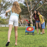 EastPoint Sports 2-in-1 Axe Throwing and Lawn Dart Target Game, 44" High with 3 Safety Axes