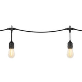 Artika Eclipse Solar String Lights with Remote – 42 ft Outdoor Weatherproof LED Patio Lights with Solar Panel & USB-C Charging