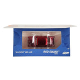 Hot Wheels ID ’56 Chevy Bel Air – 1:64 Spectraflame Red Die-Cast in Flip-Top Box