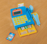 Kid Connection Supermarket Mini Market Playset – Cash Register, Shopping Cart, Play Food & Money