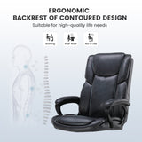 Mainstays Executive Ergonomic High Back Leather Chair