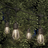 Artika Eclipse Solar String Lights with Remote – 42 ft Outdoor Weatherproof LED Patio Lights with Solar Panel & USB-C Charging