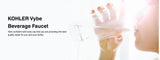 Kohler Vybe Beverage Faucet with Aquifer+ Water Purification System