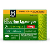 Member’s Mark Nicotine Mini Lozenges 4 mg, Mint Flavor, 216 Count – Stop Smoking Aid