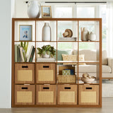 Better Homes & Gardens 16 Cube Modern Bookshelf Storage Organizer