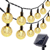 Solar Globe String Lights Outdoor, 35.6 ft 60 LED Waterproof Solar Powered Patio Lights