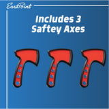 EastPoint Sports Tabletop Axe Throw Target Game with 3 Safety Axes, Indoor or Outdoor