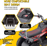 Arshin XW-A20 36V 500W Electric ATV, 10/15 mph Parent Speed Control and Dual Suspension