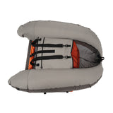 Miumaeov Inflatable Fishing Boat with Adjustable Backrest, Portable Float Tube