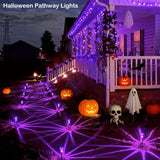 10 Pack Solar Pathway Lights – Crystal-style LED Garden Lights