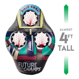 Franklin Sports Kids Inflatable 3-Hole Football Target Toss Game, 45" Tall with Fillable Base