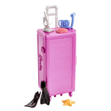 Barbie Careers Marine Biologist Doll Playset, Mobile Lab with 10+ Accessories