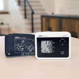 A&D Medical Bluetooth Upper Arm Blood Pressure Monitor with Voice Guidance