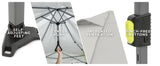 CORE 12' x 10' Center Push Mesh Screenhouse