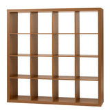 Better Homes & Gardens 16 Cube Modern Bookshelf Storage Organizer
