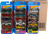 15-Car Hot Wheels 1:64 Die-Cast Vehicle Bundle – 3 Themed 5-Packs, Styles May Vary