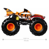 1:24 Hot Wheels Monster Trucks Tiger Shark – Large Die-Cast Vehicle with Giant Wheels