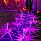 10 Pack Solar Pathway Lights – Crystal-style LED Garden Lights