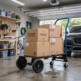 Harper 5-in-1 Quick Change Convertible Hand Truck, Lightweight Steel Utility Dolly