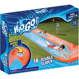 H2OGO! 18' Double Lane Water Slide – Extra Long Backyard Racing Slip & Slide