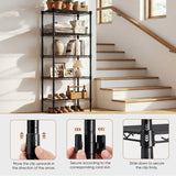 60" H 4-Tier Metal Wire Shelving Unit – Adjustable Heavy-Duty Storage Rack