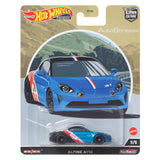 5-Car Hot Wheels Premium 2022 Car Culture Auto Strasse 1:64 Die-Cast Set – Real Riders Tires