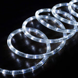 Cool White LED Rope Lights, 2-Wire Flexible PVC Accent Lighting