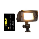 VOLT Gentle Splash Cast Brass Flood Light &amp; Wall Wash – Low Voltage LED Landscape Flood Light
