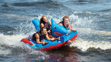HO Sports Shark 3-Rider Towable Tube – Inflatable Lake Tube for 1–3 Riders