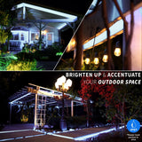 Cool White LED Rope Lights, 2-Wire Flexible PVC Accent Lighting