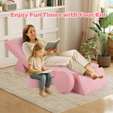 13-Piece INFANS Modular Kids’ Play Couch – Convertible Foam Fort-Building Sectional Sofa