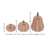 Member’s Mark Hand-Painted Terra Cotta Pumpkins, Set of 3