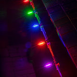 25-Count C9 LED Christmas Lights, 25FT Smooth Plastic Bulb String Lights on Green Wire