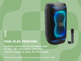 JBL 22.6" PartyBox 130 – Portable Bluetooth Party Speaker with Wireless Microphone