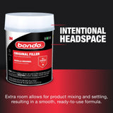 14 oz. Bondo Original Body Filler with 0.5 oz. Red Cream Hardener Kit, Automotive Repair Compound