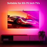 Govee Smart TV Backlight 3S for 65"–75" TVs, RGBIC+W Camera Sync LED Lights