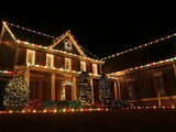 25-Count C9 LED Christmas String Lights, 25FT Smooth Plastic Bulb String Lights