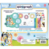 Spirograph Cyclex Studio Bluey Art Kit – Enclosed Spiral Drawing Tool, Markers & Stickers