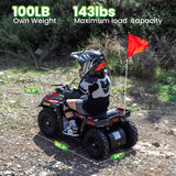 Aoemoe 36V 500W Electric Off-Road Ride-On Buggy with 2-Speed Parent Lock & 10-Mile Range