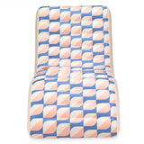 Funsicle Deco FunChaiser Lounge Inflatable Pool Float - 68" Floating Lounge Chair