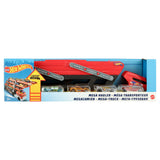 Hot Wheels Mega Hauler Set – Expandable Truck & 4 Die-Cast Cars