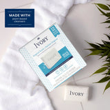 Ivory Gentle Bar Soap Original Scent 12 Pack, 99.44% Pure Paraben Free Cleanser