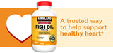 Kirkland Signature Omega-3 Fish Oil 1,000 mg, 400 Softgels with 250 mg EPA and DHA per Softgel