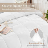 Lightweight Cooling Quilted Comforter, All Season Down Alternative Duvet