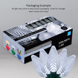 Wintergreen Lighting C9 Christmas Lights, 25-Ct 17FT LED String Lights for Holiday Decorations
