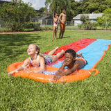 H2OGO! 18' Double Lane Water Slide – Extra Long Backyard Racing Slip & Slide