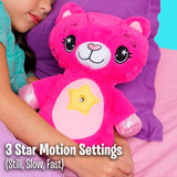 Star Belly Dream Lites Pretty Kitty Plush Night Light with 6-Color Rotating Star Projector